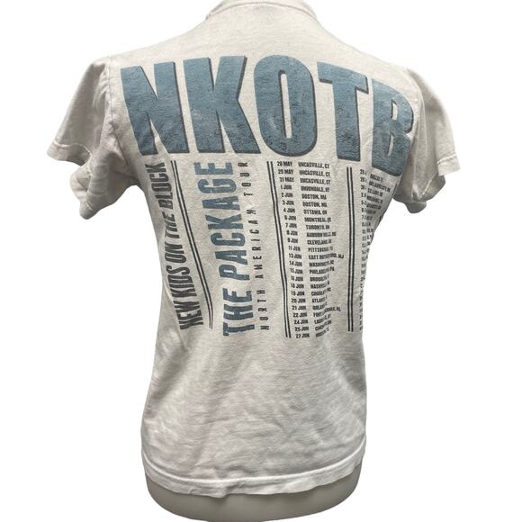 New Kids On The Block NKOTB Womens Medium The Package North American Tour Tee - Picture 3 of 4